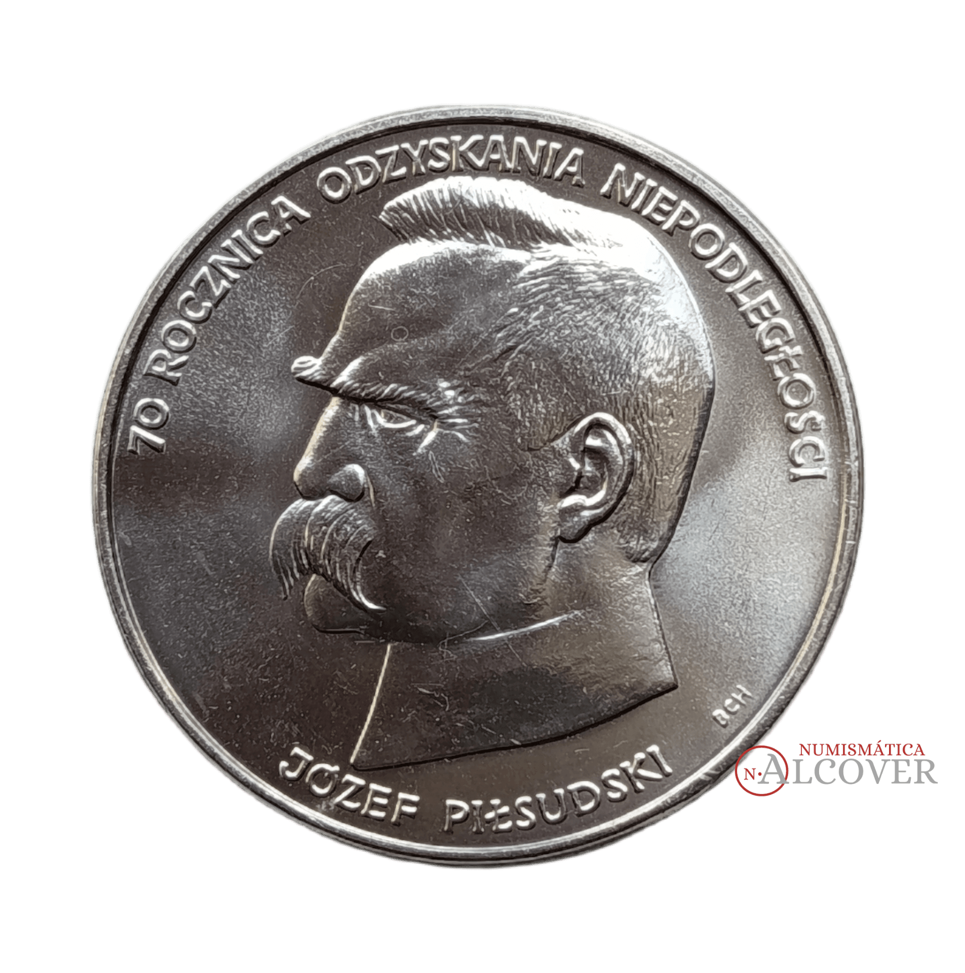 POLONIA 50000 Zlotych 1988 Józef Piłsudski EBC
