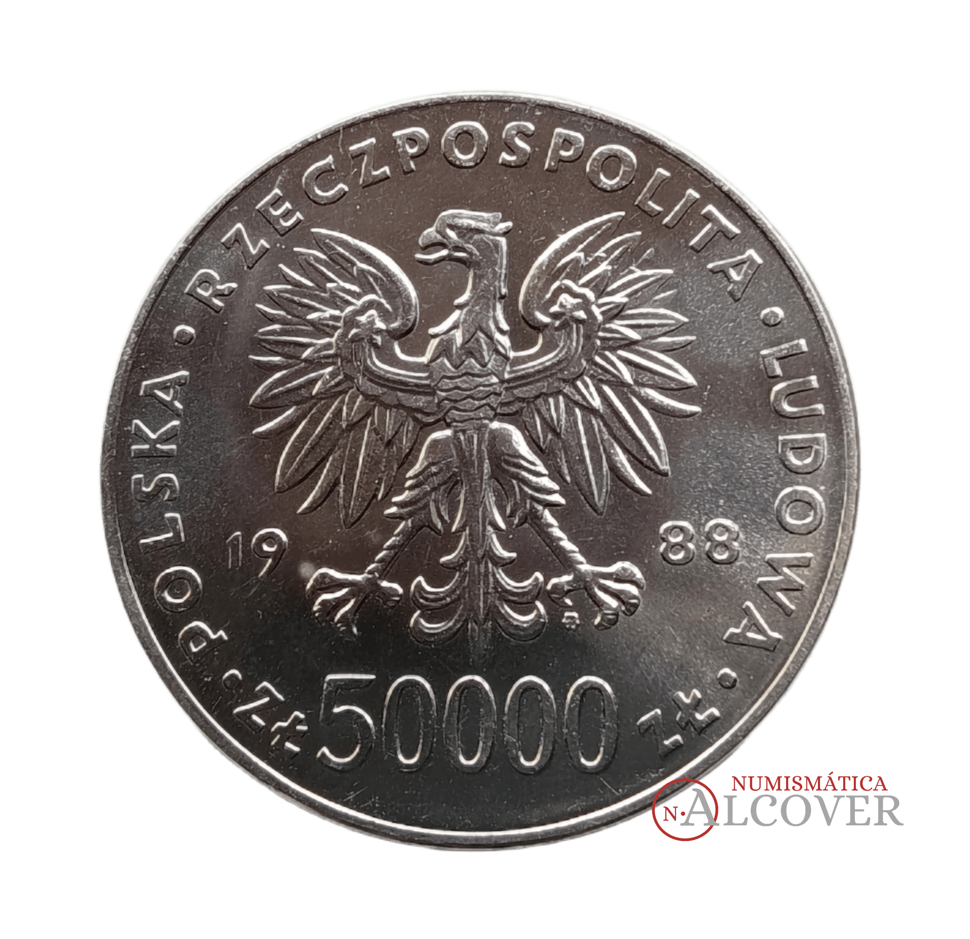 POLONIA 50000 Zlotych 1988 Józef Piłsudski EBC - Imagen 2