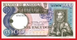 ANGOLA 1000 Escudos 1973 Pick 108 SC