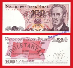 POLONIA 100 Zlotych 1986 Pick 143e SC