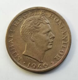 RUMANIA ROMANIA Mihai I 2000 Lei 1946 KM#69