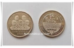 RUMANIA 50 Bani 1918-2018 Gran Unión  SC