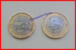 BRASIL 1 Real 2019 Colibrí 25 Aniversario del real SC