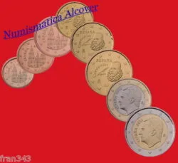EUROS ESPAÑA 2016 Serie completa SC / SPAIN EURO SET UNC