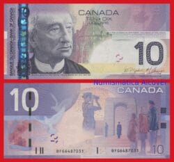 CANADÁ 10 Dólares 2005 Pick 102Ad  SC