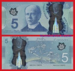 CANADÁ 5 Dólares 2013 Polímero Pick 106b  SC