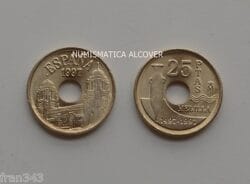 MONEDA 25 PESETAS 1997 Melilla  SC - SPAIN km#983 UNC