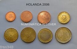 EUROS HOLANDA 2006 Serie completa SC