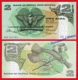 PAPUA NUEVA GUINEA 2 Kina 1981 Pick 5a 1ª Firma SC