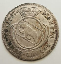 SUIZA BERNA 10 Kreutzers 1787 km#120