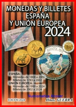 CATALOGO MONEDAS Y BILLETES ESPAÑA Hnos. GUERRA 2024