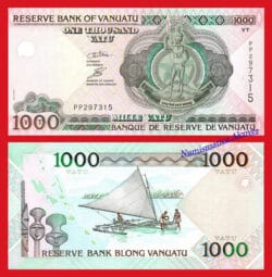 VANUATU 1000 vatu 2002 (2010) Pick 10c  SC / UNC