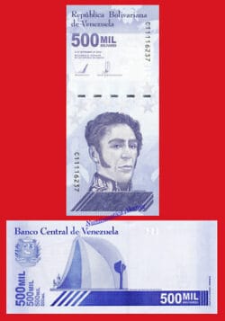 VENEZUELA 500000 Bolivares 2020 (2021) Pick NEW  SC / UNC