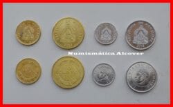 HONDURAS SET 5 10 20 y 50 Centavos 2014  SC