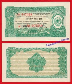 ALBANIA 10 Buona lek 1965 Pick FX26  SC