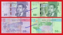 MARRUECOS 20 y 50 Dirhams 2023 (2024) Pick nuevo SC