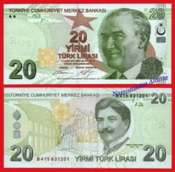 TURQUIA TURKEY 20 Liras turcas 2009 (2012)  Pick 224b  SC / UNC