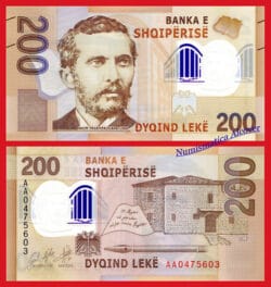 ALBANIA 200 Leke 2017 (2019) Pick SC /  UNC
