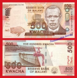 MALAUI 500 Kwacha 2012 Reemplazo Pick 61r  SC