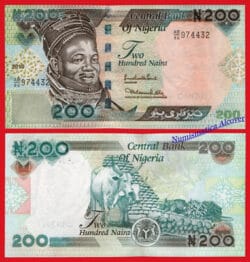NIGERIA 200 Naira 2010 Pick 29i  SC  / UNC