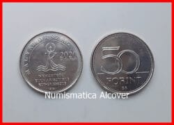 HUNGRIA 50 Forint  2020 Congreso Eucarístico Int.  SC