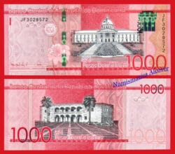 REPÚBLICA DOMINICANA 1000 Pesos 2021 Pick 193e  SC