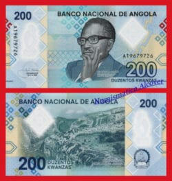 ANGOLA 200 Kwanzas 2020 (2021) Polímero Pick nuevo SC