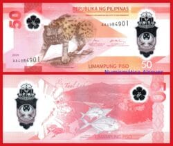 FILIPINAS 50 Piso 2025 Polímero Pick New SC
