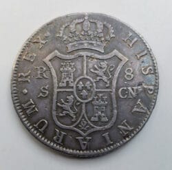 ESPAÑA CARLOS IV 8 Reales 1798 Sevilla CN