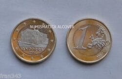 ANDORRA ANDORRE 1 euro 2014 SC /  UNC