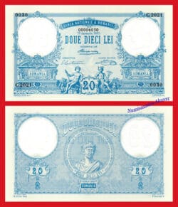 RUMANÍA 20 Lei 1881 2021 Polímer Folder Teodoroiu Pick nuevo SC