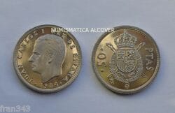 MONEDA 50 Pesetas 1984 SC - SPAIN km 825 SC