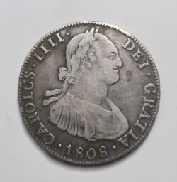 CARLOS IV IIII 4 Reales 1808 Potosí