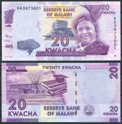 MALAUI 20 Kwacha 2012 Pick 57a  SC