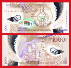 VANUATU 1000 Vatu 2020 conmemorativo Pick 21 SC / UNC