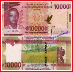 GUINEA 10000 Francos 2018 (2019) Pick nuevo SC