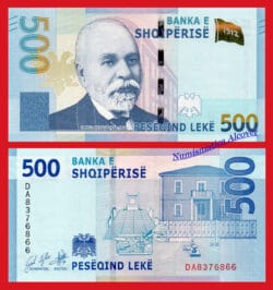ALBANIA 500 Leke 2020 (2022) Pick 77  SC /  UNC
