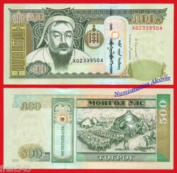 MONGOLIA 500 Turgrik 2013 Pick 66d  SC / UNC