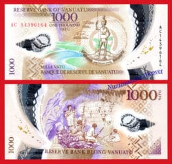 VANUATU 1000 Vatu 2014 PolÍmero Pick 13  SC