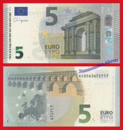 FRANCIA 5 Euros 2013 (2020) EC Firma Lagarde Pick nuevo SC