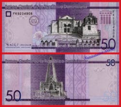 REPÚBLICA DOMINICANA 50 Pesos 2017 Pick 189d  SC