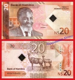 NAMIBIA 20 Dólares 2025 Serie DD Pick Nuevo  SC