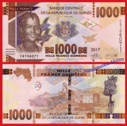 GUINEA 1000 Francos 2017 Pick 48b  SC