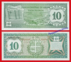 ARUBA 10 Florin florines 1986 Pick 2 SC