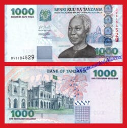 TANZANIA 1000 Shillings 2006 Pick 36b SC