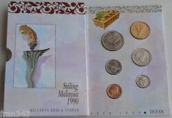 MALASIA MALAYSIA Set 1 5 10 20 50 sen & 1 ringgit 2009 - UNC