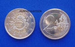2 Euros € ESLOVAQUIA 2012  conmemorativa 10º Aniversario euro SC - SLOVAKIA UNC