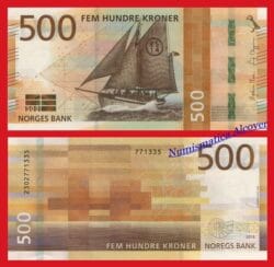 NORUEGA 500 Coronas 2018 Pick 56 SC