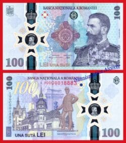 RUMANIA ROMANIA 100 Lei 2024 Conmemorativo Folder  Pick 127  SC  / UNC