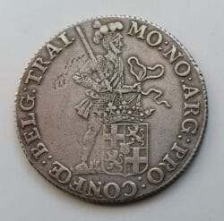 BATAVIAN REPUBLIC HOLANDA UTRECH 1 Rijksdaaldeer 1798 km#10